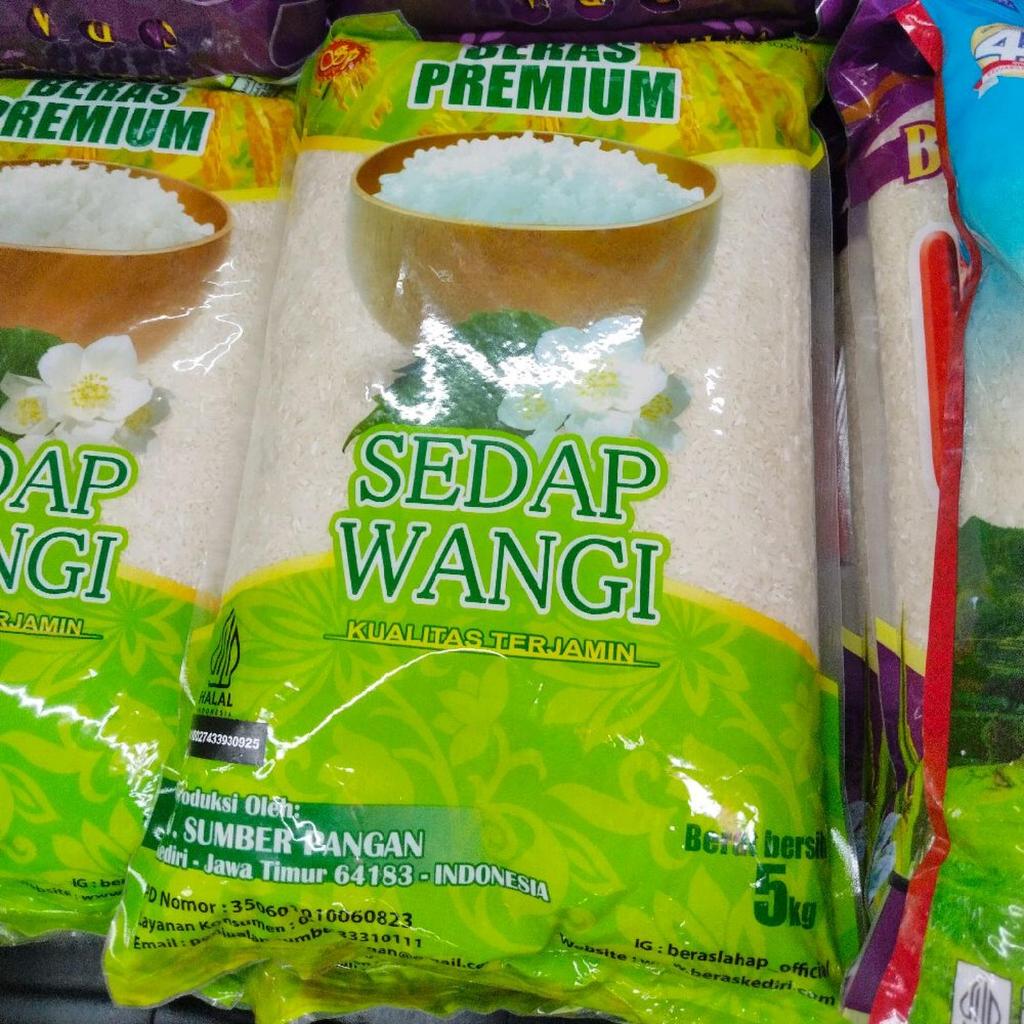 BERAS PREMIUM BERAS SEDAP WANGI 5 KG - SURABAYA
