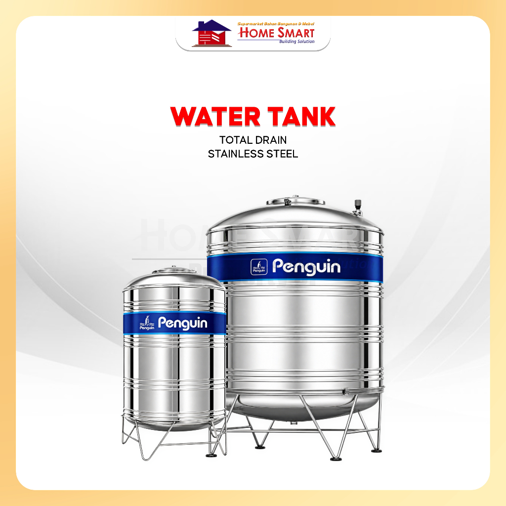 Toren Air Penguin Stainless Steel - TBSK Tangki Air Stainless
