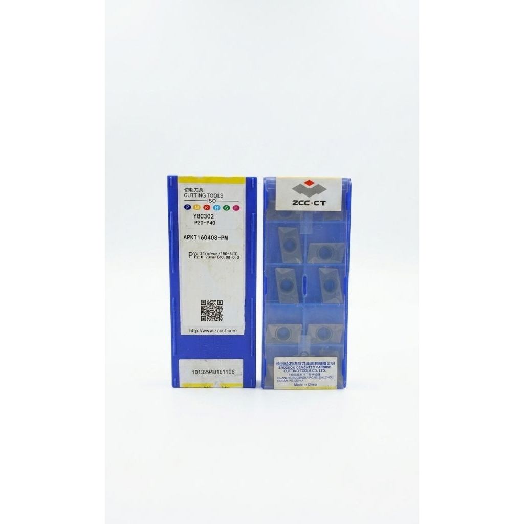Insert APKT 160408 YBC302 merk ZCC-CT original baru