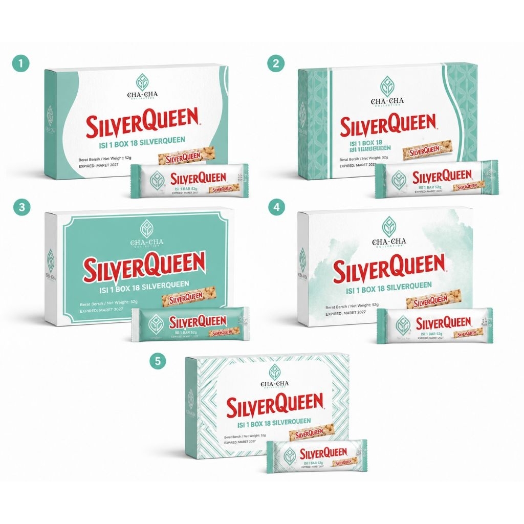 Silverqueen 1 box isi 18