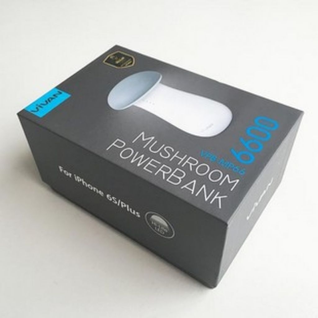 Vivan Mushroom VPB-MP66 Powerbanl 6600 mah