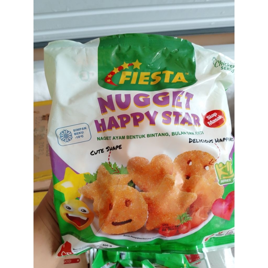 Nugget Fiesta happy star 400gr