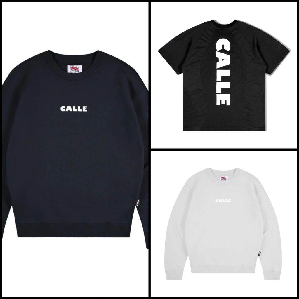 ORIGINAL & MURAH • CALLE BASIC CREWNECK GREY & BLACK • LONGSLEEVE GRAPHIC • DENIM