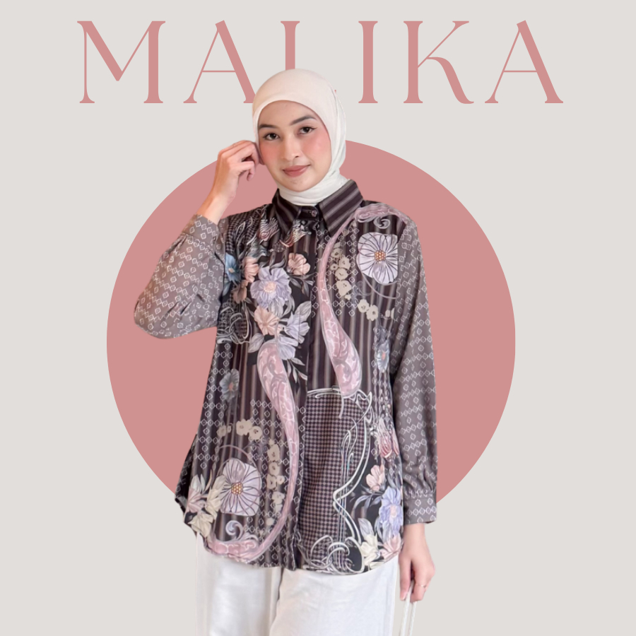 Wadah Muslim - Malika Blouse Premim Printing
