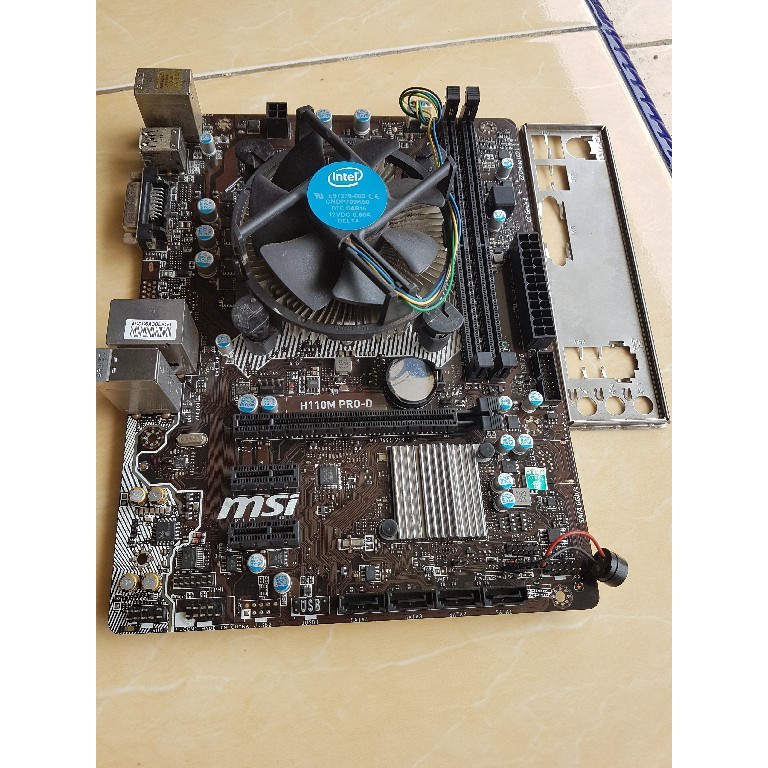Sepaket intel G4560 | MSI H110M-Pro D