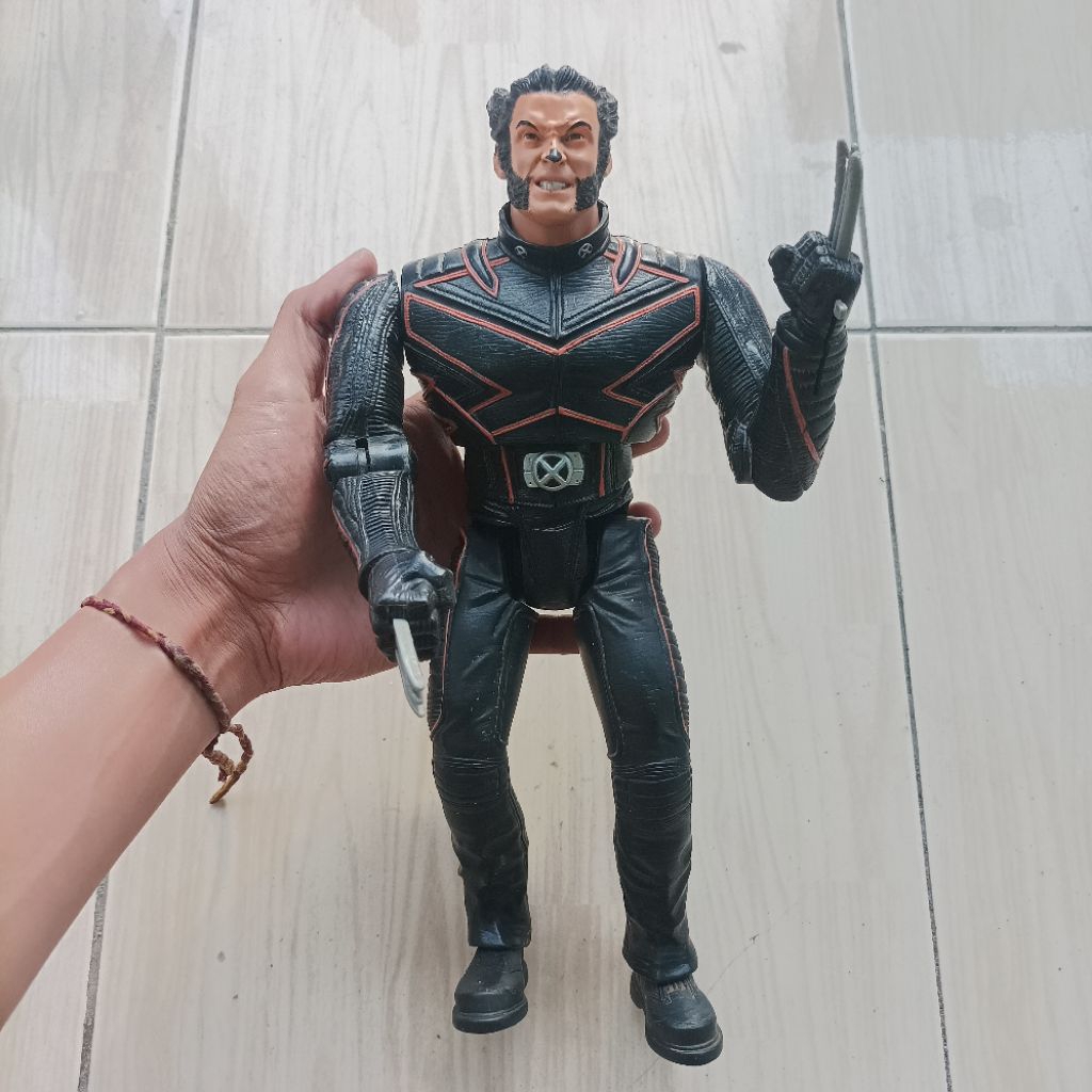 Vintage Original Toy Biz X-Men Wolverine Jumbo 30 Cm Mainan Action Figure