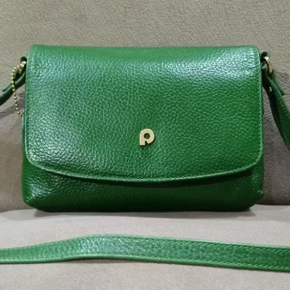 TAS SELEMPANG BAHU PAPILLON K 3375 SEKEN WARNA HIJAU MULUS