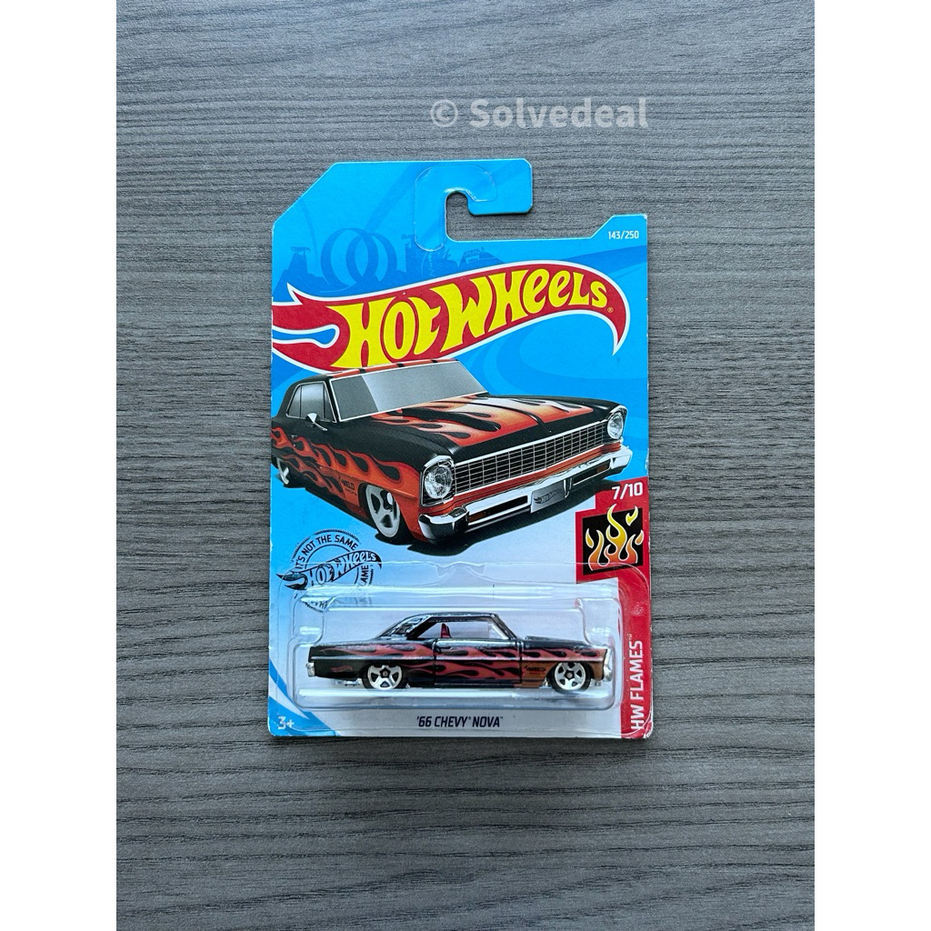 Hot Wheels 66 Chevy Nova Limited Edition 2019