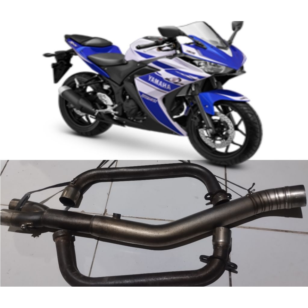 pipa header leheran proliner Yamaha R25 original