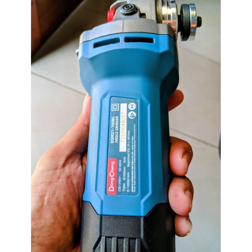 Gerinda Dongcheng Saklar Bawah 750Watt Kuat Suara Halus BagusGerinda Premium Gerinda Listrik