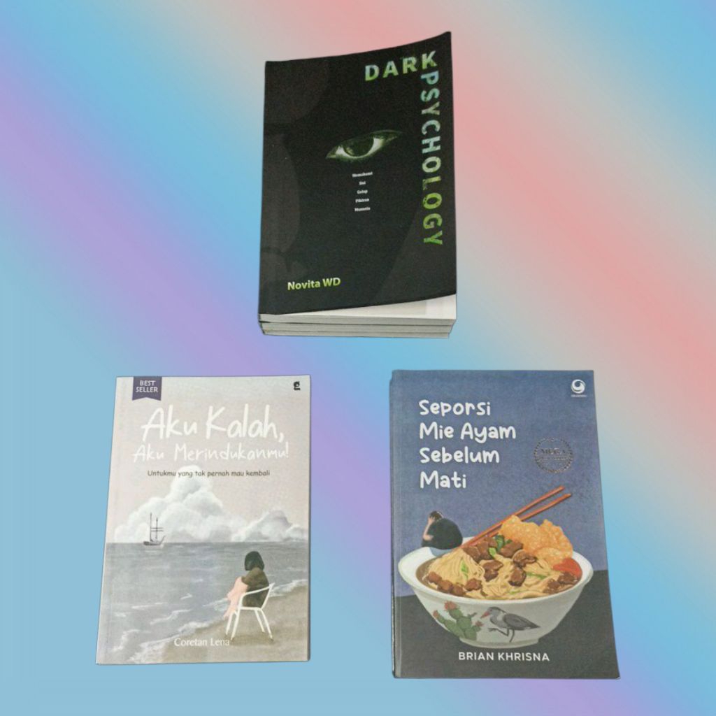 OBRAL BUKU NOVEL & MOTIVASI / SELF IMPROVEMENT