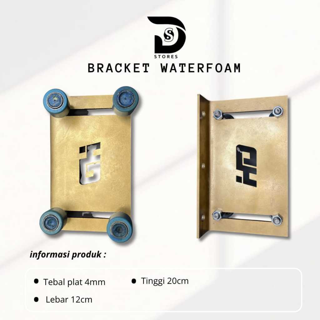 Bracket Roda Besi Pagar // Rumah Roda Waterpom Pagar Besi // 1 Set Rumah Roda Waterpom Bahan Tebal