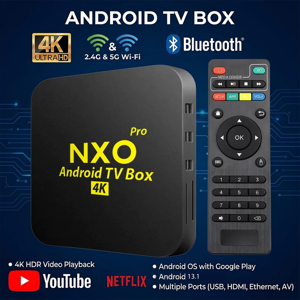 CUCI GUDANG ANDROID TV BOX MXQ PRO ANDROID 13.1 OS DUAL BAND 2.4G & 5G WIFI 16GB RAM 256GB ROM STB