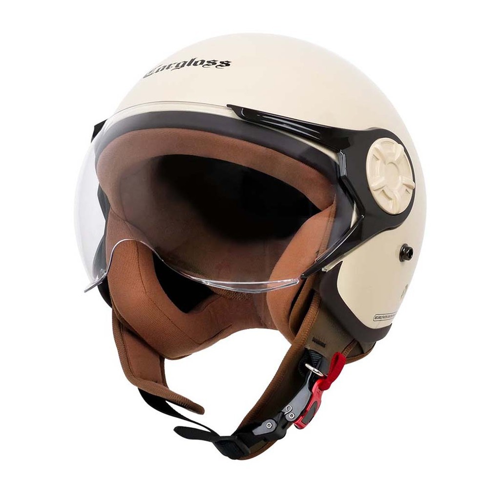 CARGLOSS YRH AVORIO NAIDE | HELM HIJAB | HALF FACE HELMET | ORIGINAL CARGLOSS