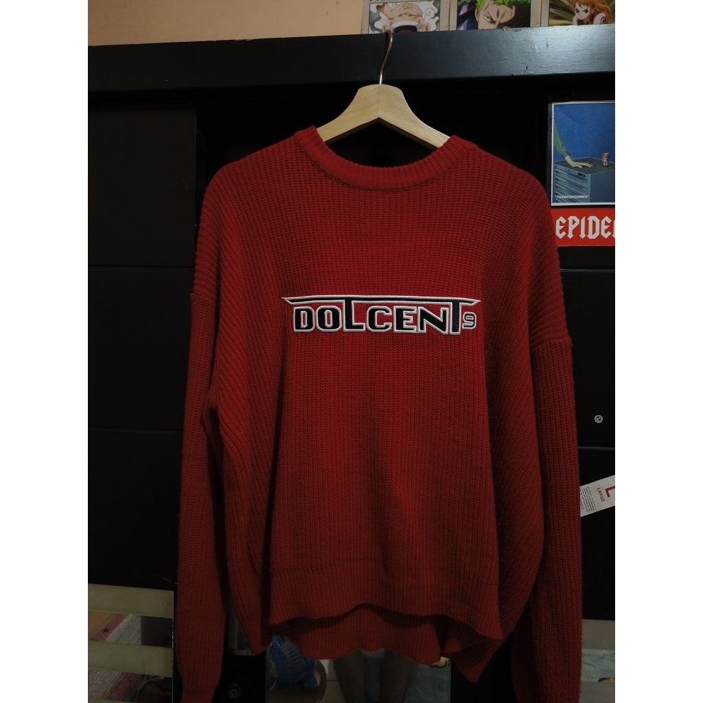 preloved Dolcent Blood Red KNIT XL