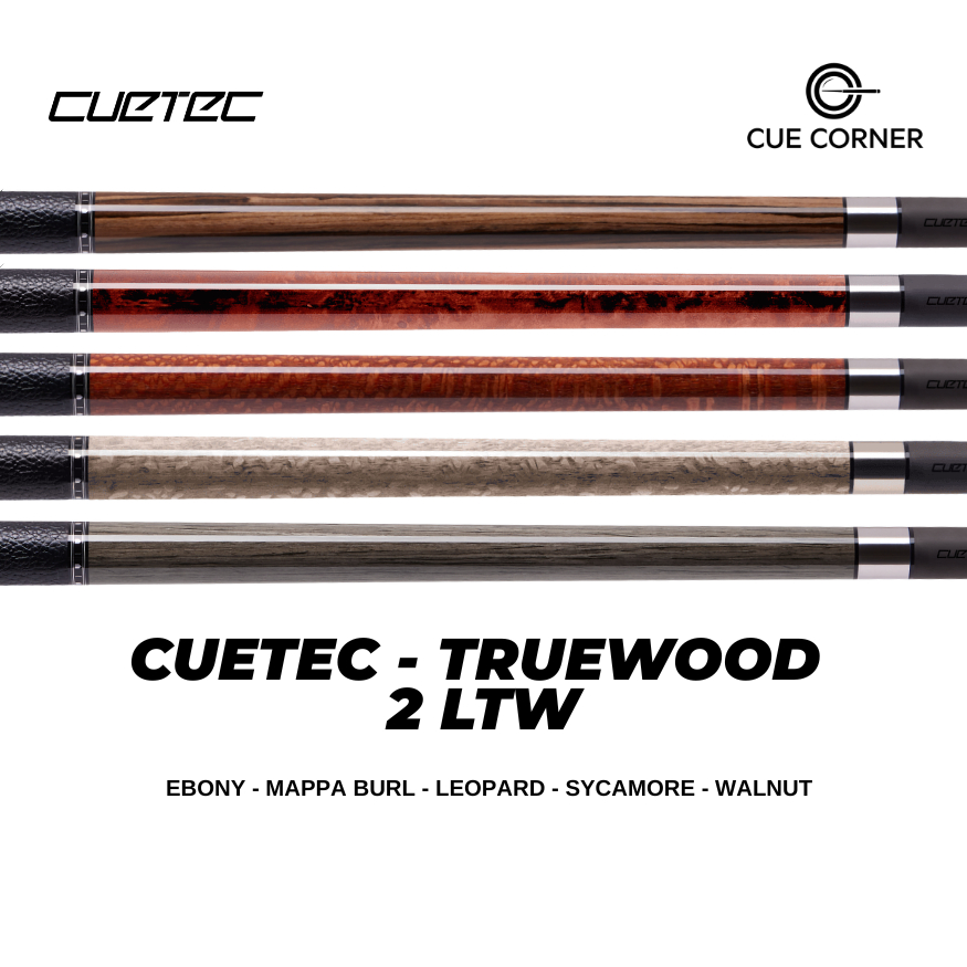 Cuetec Truewood Series - Billiard Play Cue