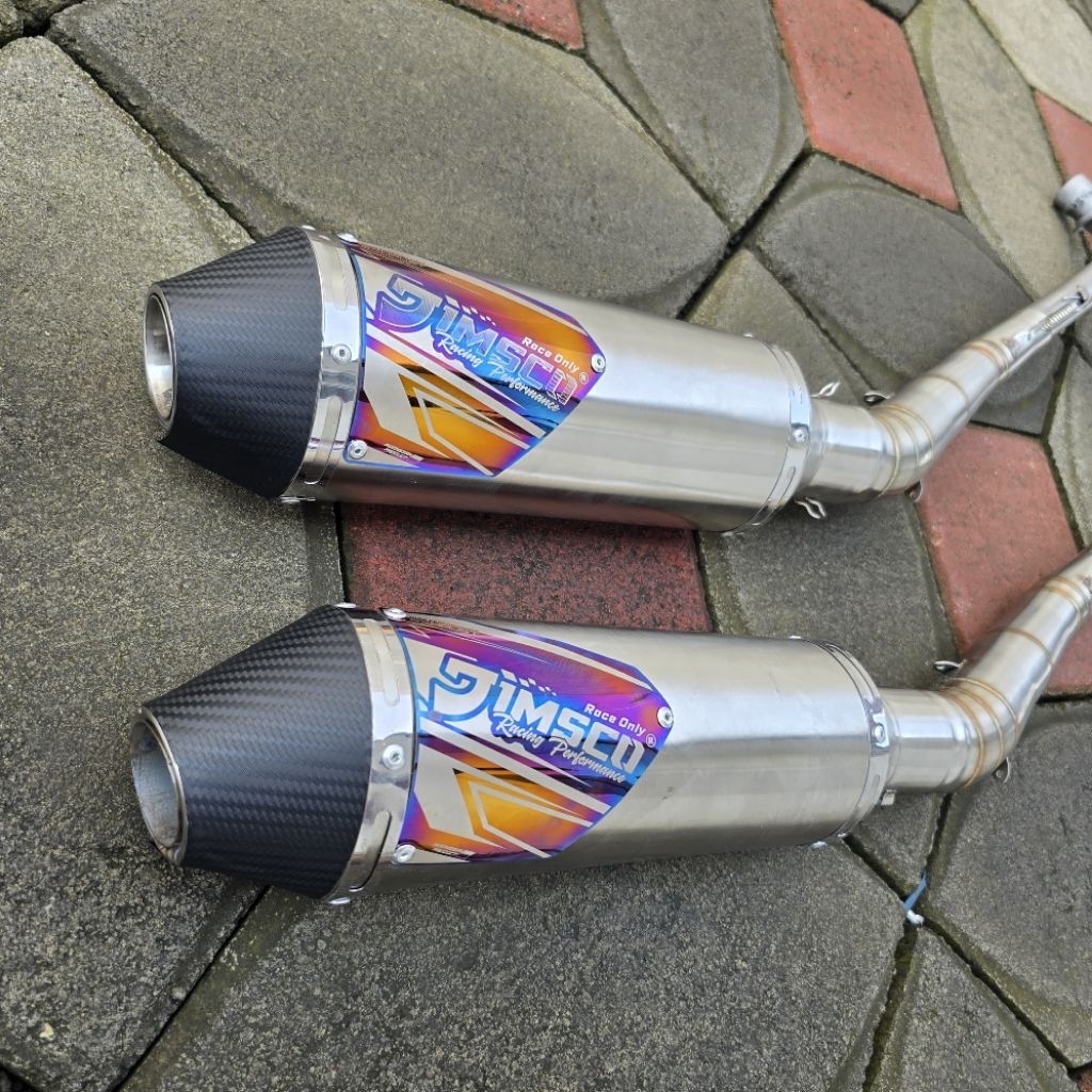 Knalpot Motor GTX Bebek GTX Trail JIMSCO Supra Karisma Jupiter C70 modifikasi Trail