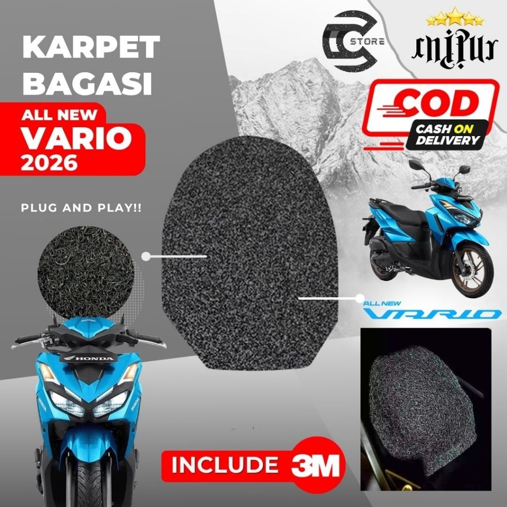 Karpet Bagasi ALL NEW VARIO 125 150 2026 / Karpet bagasi All New Vario 2026