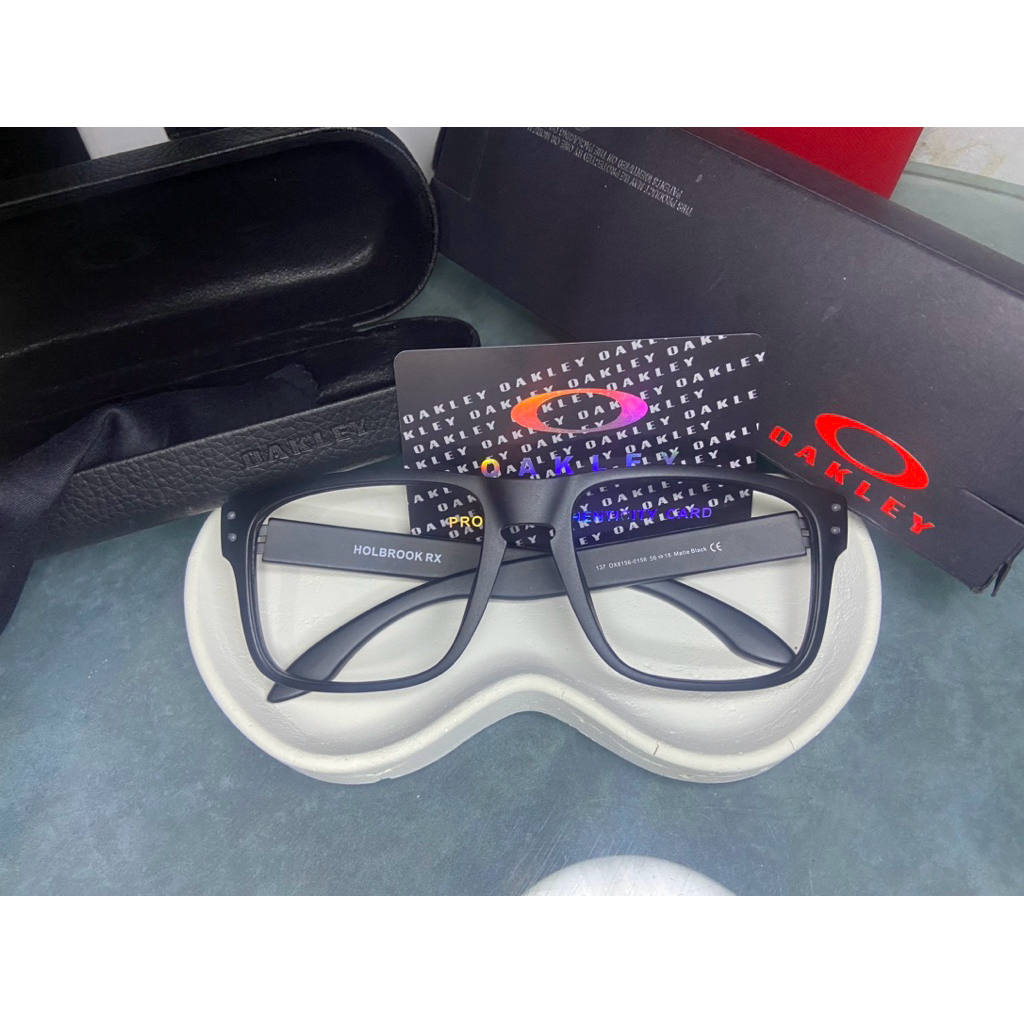 FRAME OAKLEY HOLBROOK 100% ORIGINAL SECOND EX DISPLAY minus sehelai rambut FULLSET AUTENTIC OAKLEY