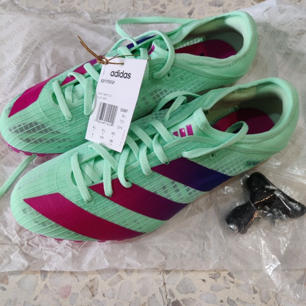 sepatu atletik adidas adizero Sprintstar Spikes shoes original bnib