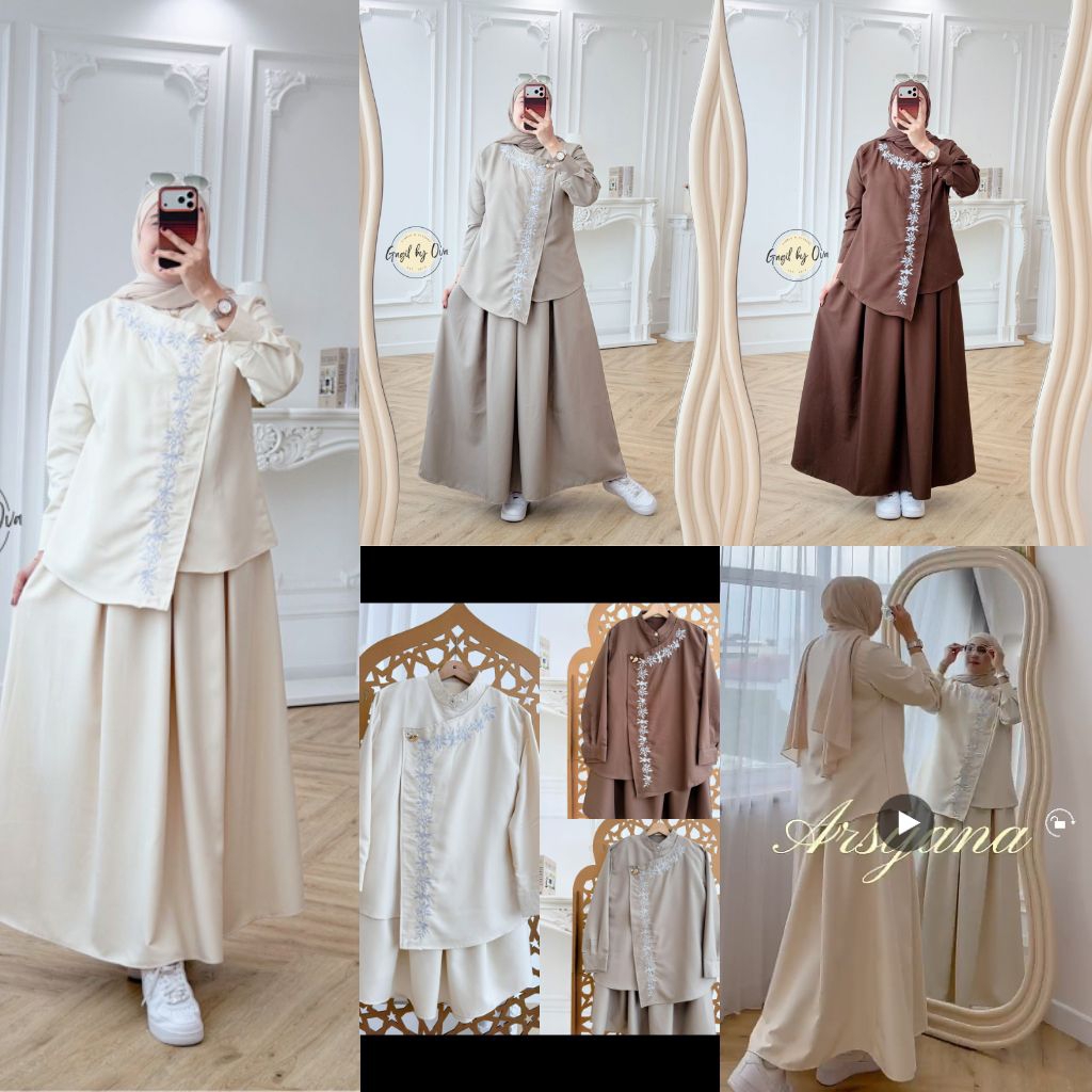 ARDLSYANA GAGIL/VALORA SETELAN ROK MODE TERBARU TERLARIS BEST SELLER PRODUK REAL DAN ORIGINAL