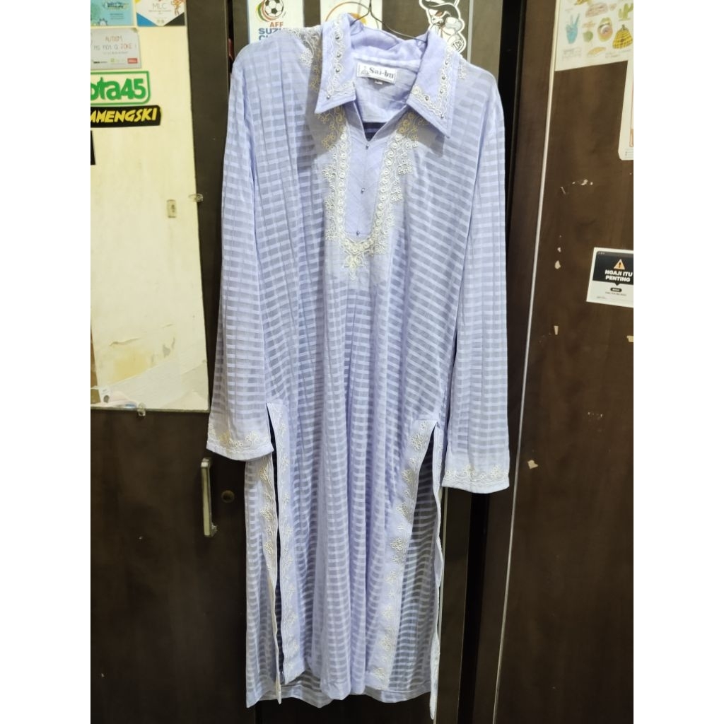ONE SET LILAC (tunik, inner, celana)