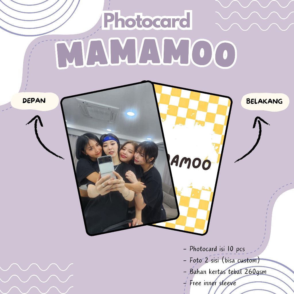 (10 PCS) PHOTOCARD MAMAMOO