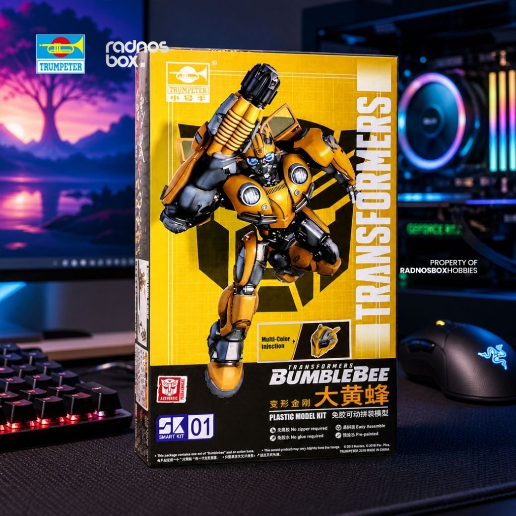 Trumpeter Transformers Bumble Bee Movie: SK01 Bumble Bee (Earth Mode)