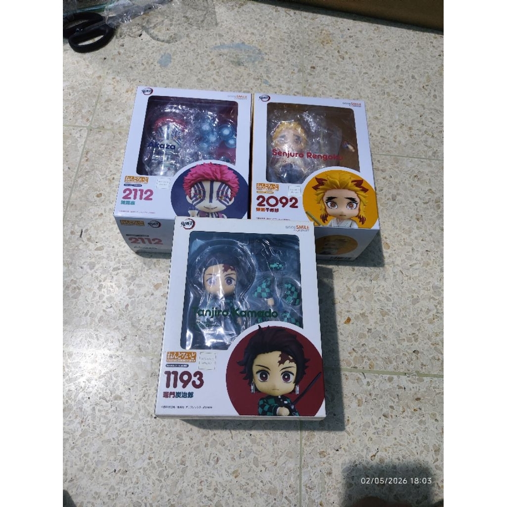Nendoroid Senjuro Rengoku Akaza Tanjiro Kamado original