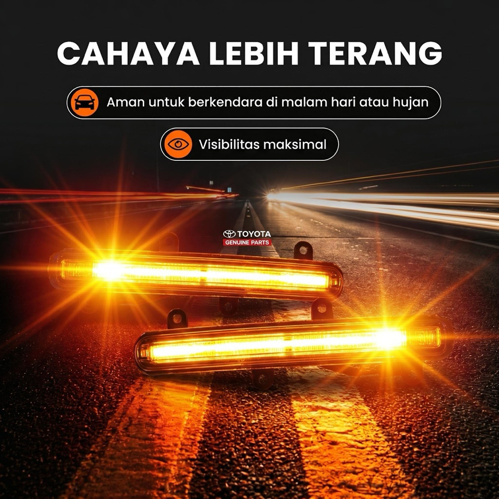 Lampu Sein Spion Avanza/ Lampu Sein Spion Innova/ Lampu Sein Spion Agya/ Sein Spion All New Avanza