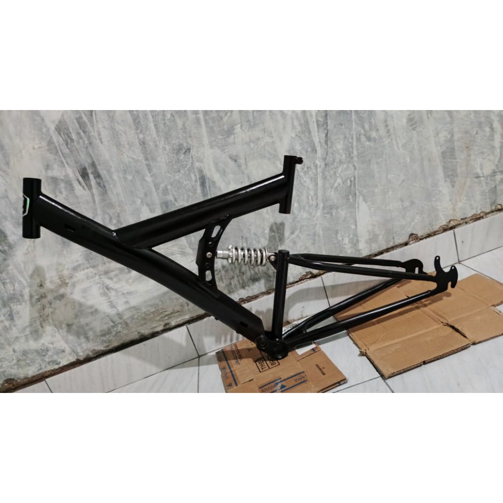 Frame sepeda fullsus 26 jadul (Besi)Repaint