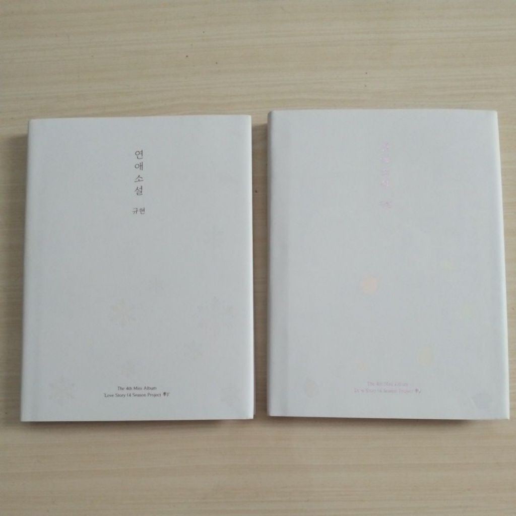 Super junior Kyuhyun The 4th mini album love story season project
