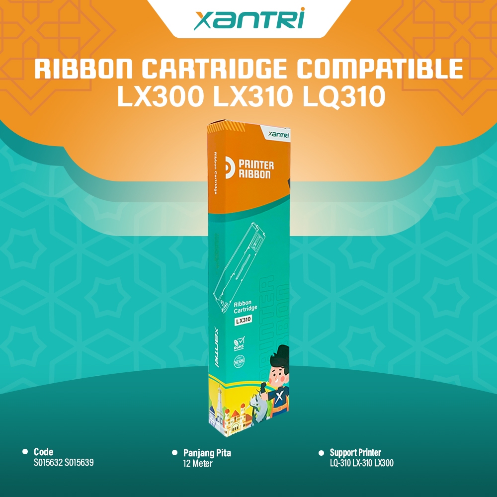 Ribbon Cartridge LX310 LX-310 LX 310 Pita cartridge lx310 lx-310 Compatible For Epson Printer 8787