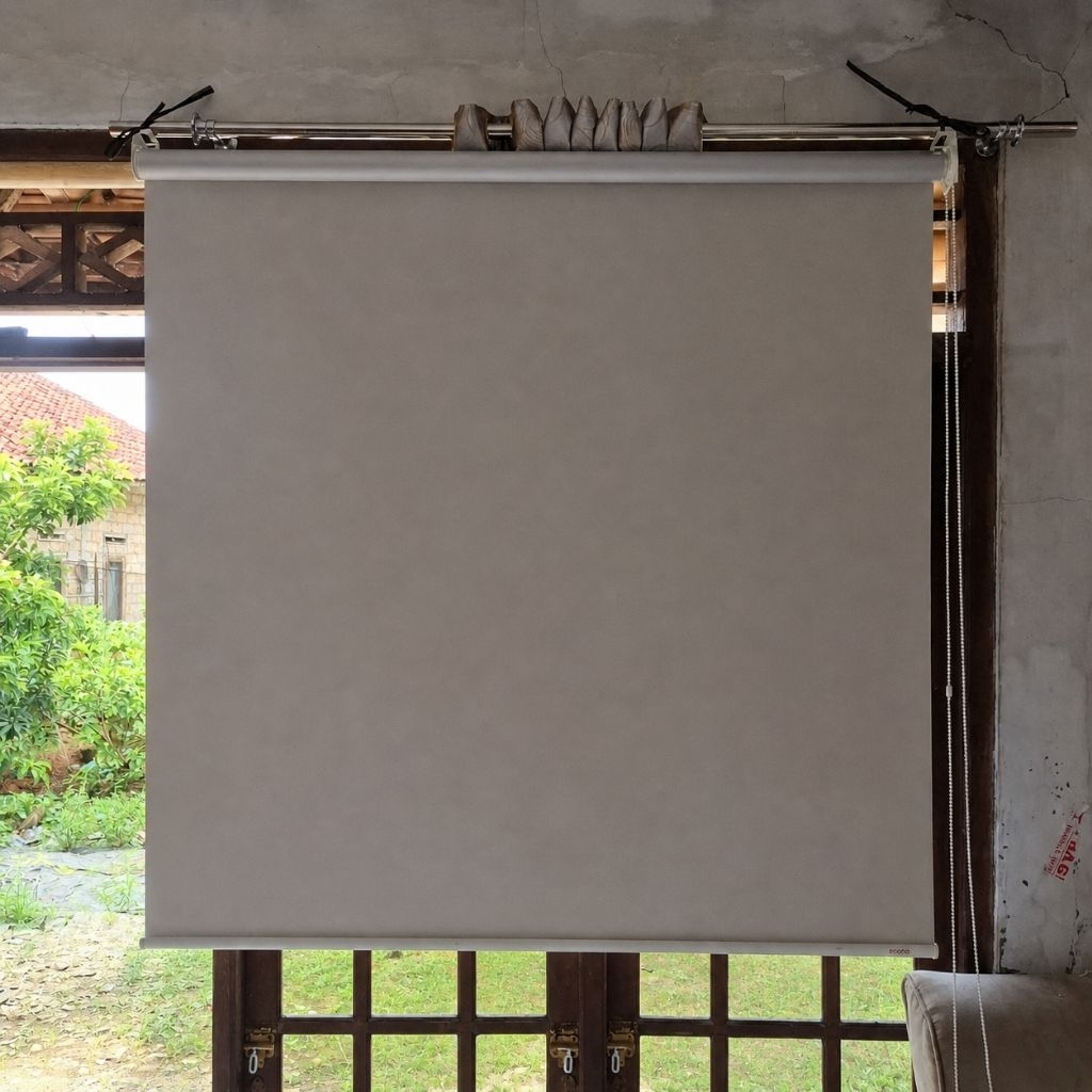 Roller Blind Tirai Jendela Esiana Blackout Tinggi 350cm Second