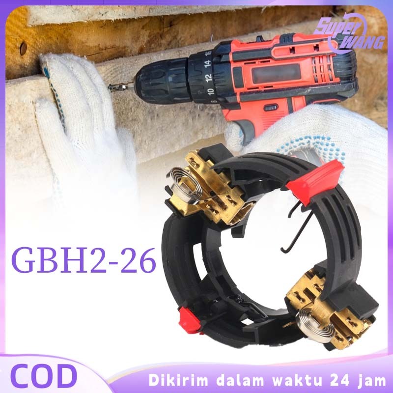 Brush Holder Mesin Bor GBH 2-26 Rumah Carbon Brush Carbon Brush Bor Listrik Mesin Bor Rotary Hammer 