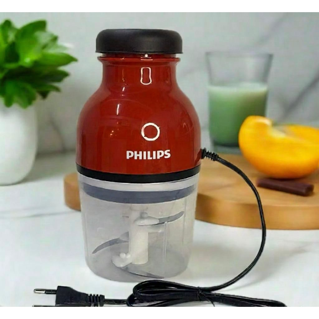PHILIPS FOOD PROCESSOR CHOPPER BLENDER - Merah