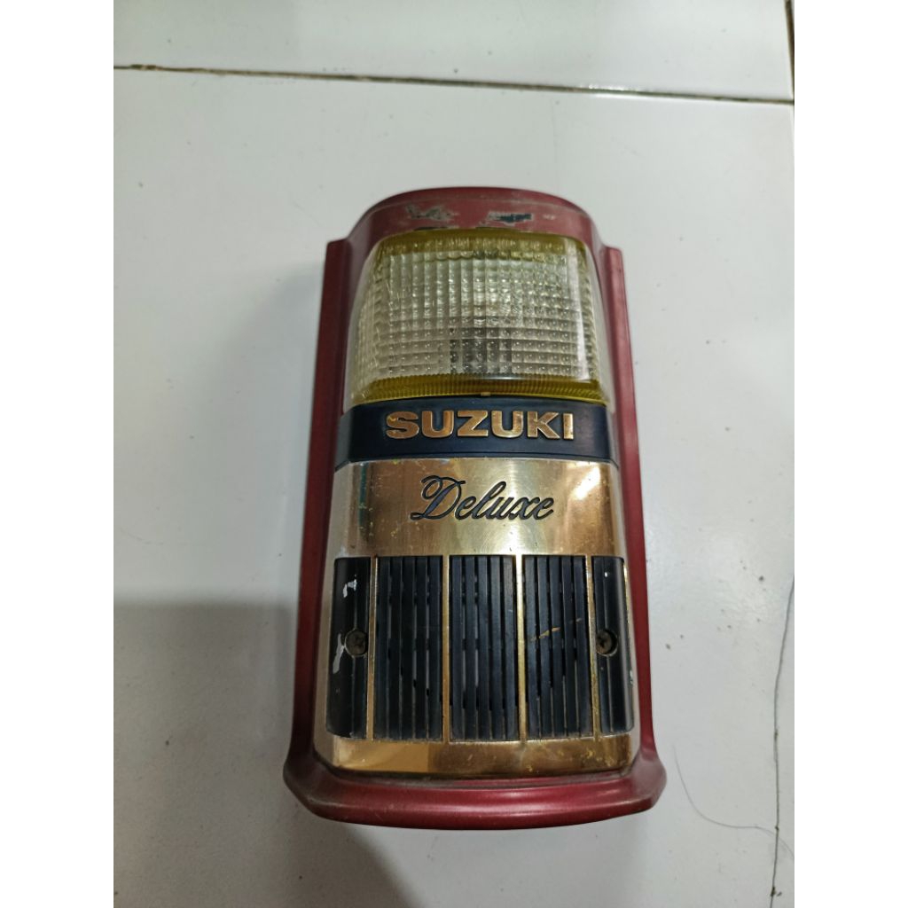 dasi depan suzuki rc80 original merah
