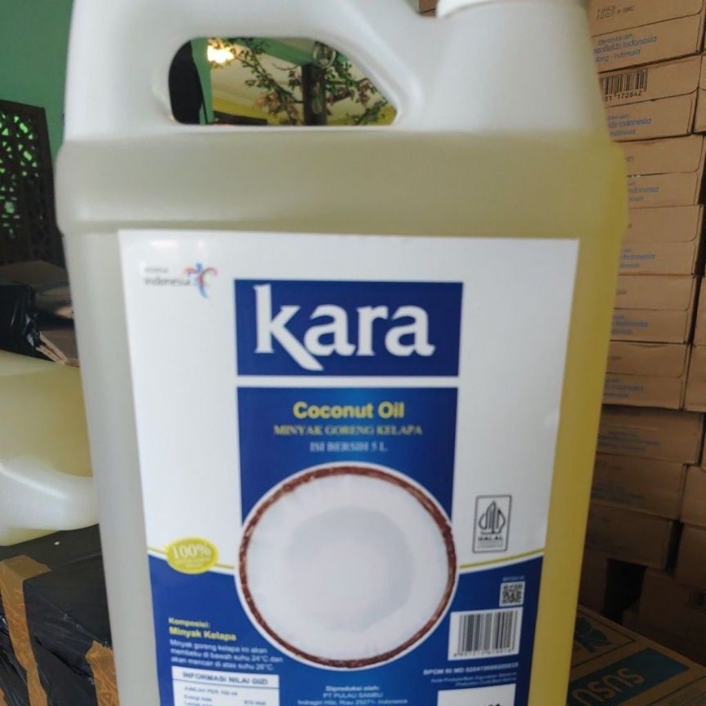minyak kelapa kara 5 liter