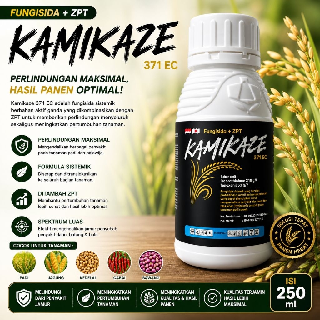 fungisida KAMIKAZE 371 EC (Fungisida + ZPT)