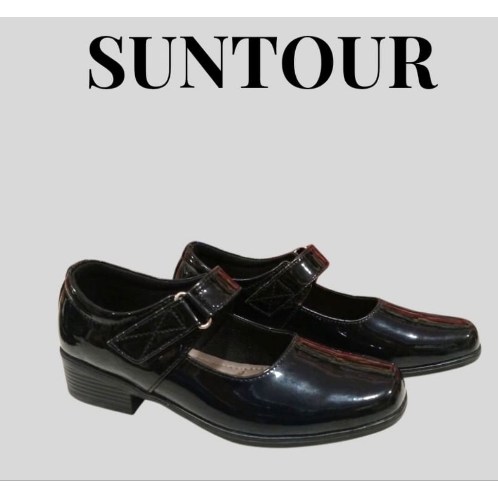 sepatu pentopel suntour cewe kulit
