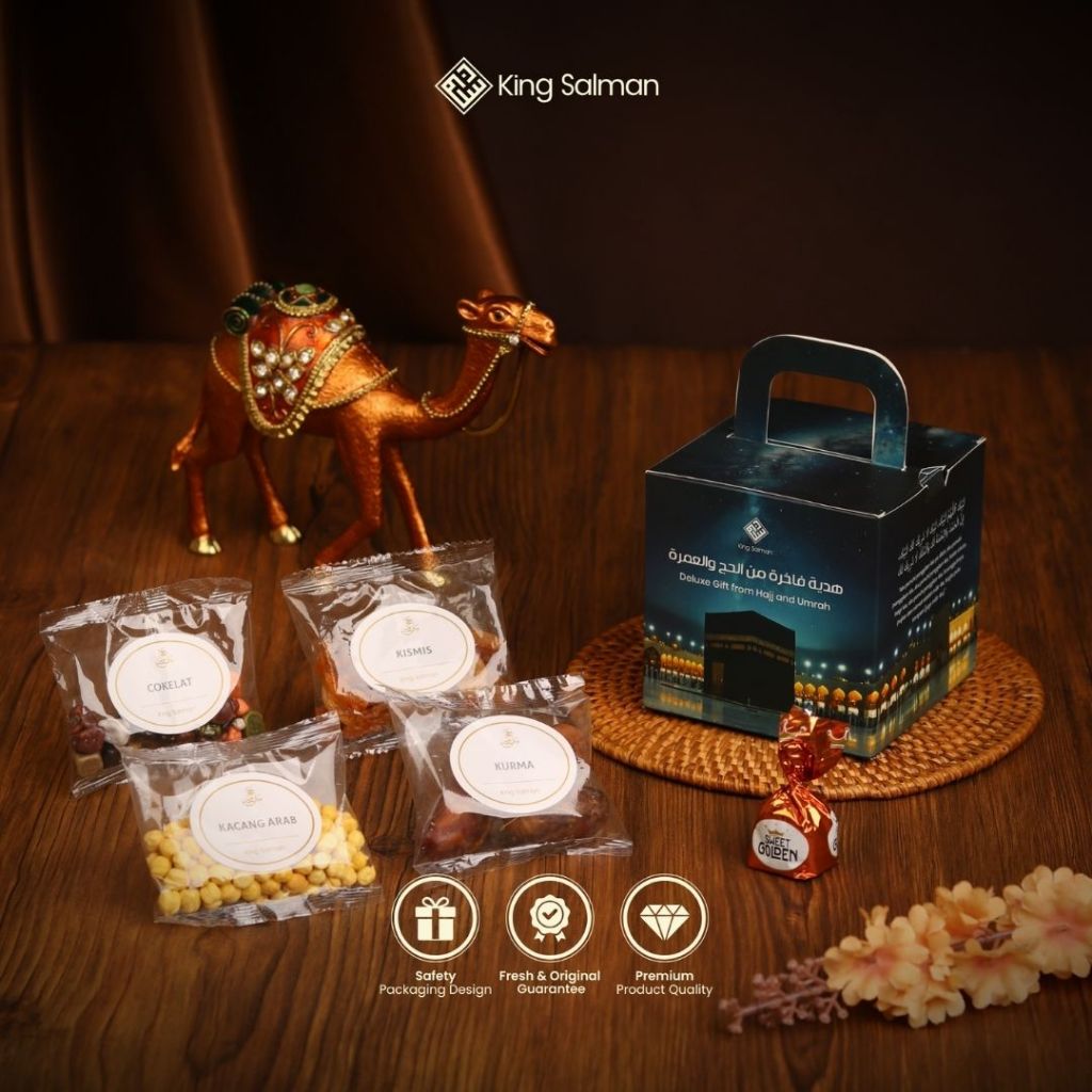 King Salman – SHAFA GALAXY Non Zamzam| Oleh Oleh Haji & Umroh Premium Lengkap l Paket Gift Hampers S