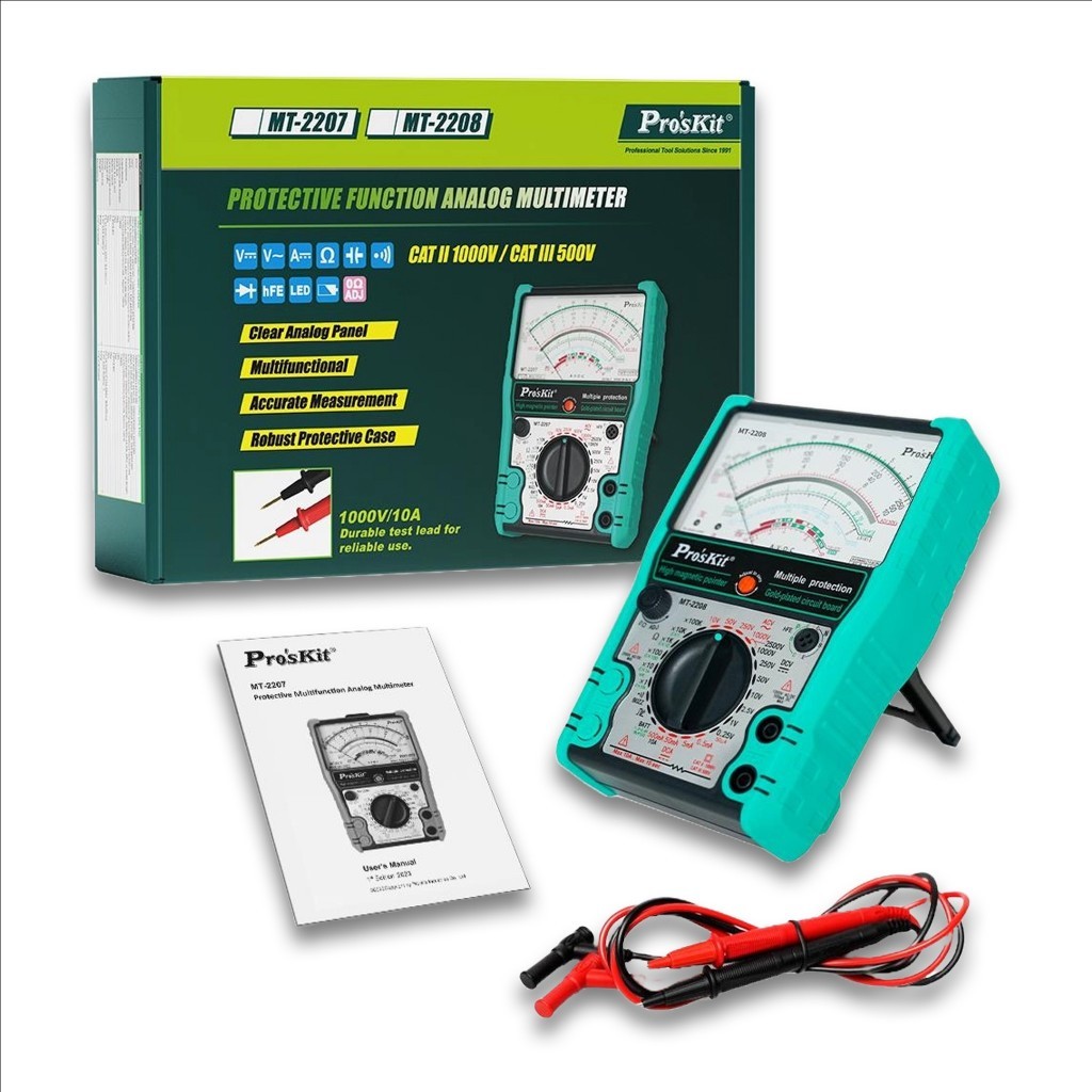 MULTITESTER PROSKIT MT-2208 ORIGINAL