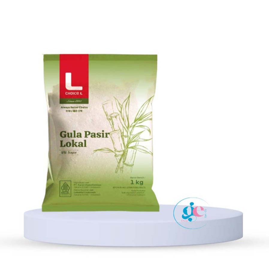 Choice L Gula Pasir Lokal Kuning 1 Kg