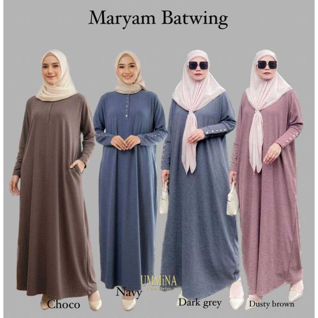 Gamis knit import LD sampe 130 / gamis knit premium