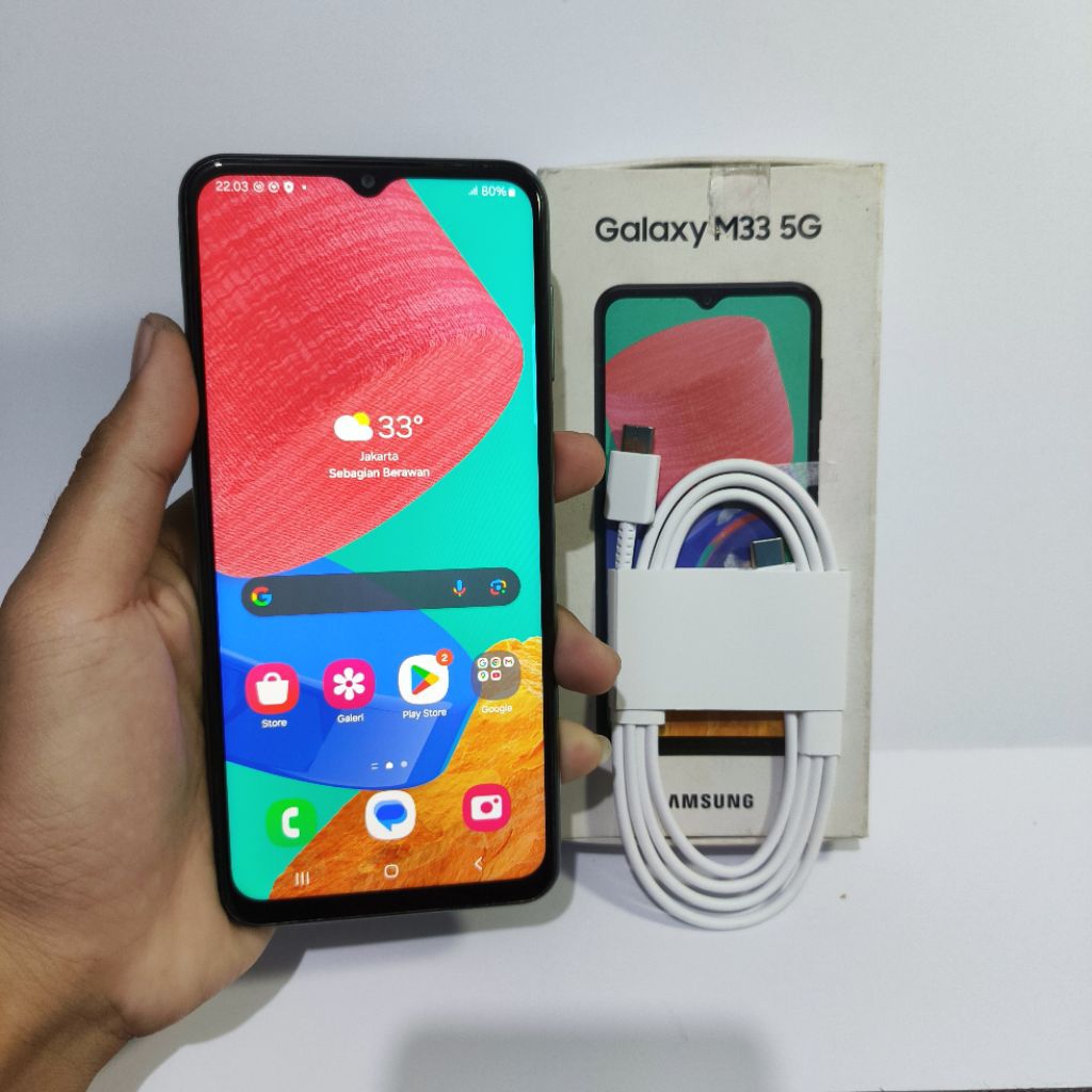 Samsung M33 5G 8/128 gb Fullset