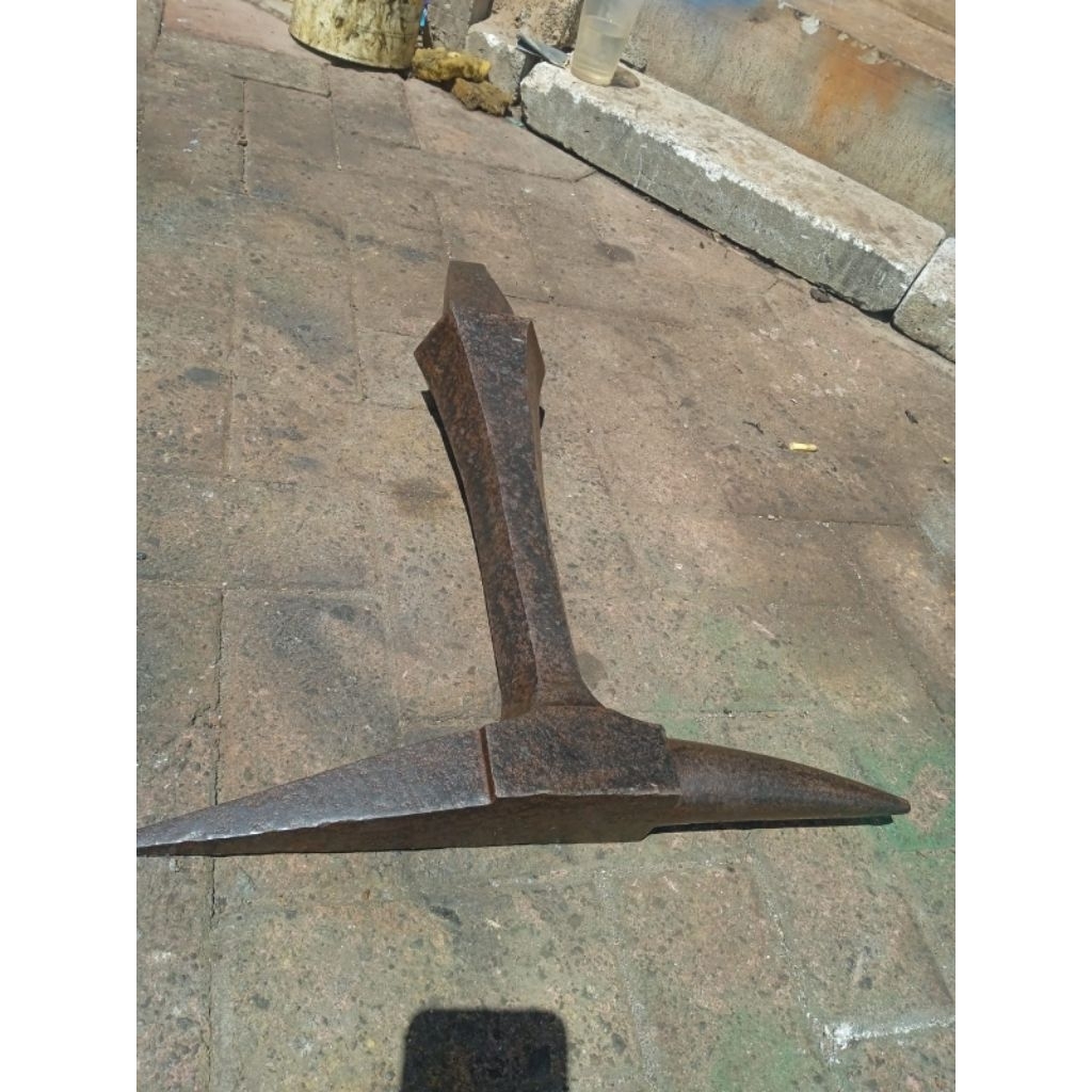Stake anvil atau paron tanam blacksmith alat tempa