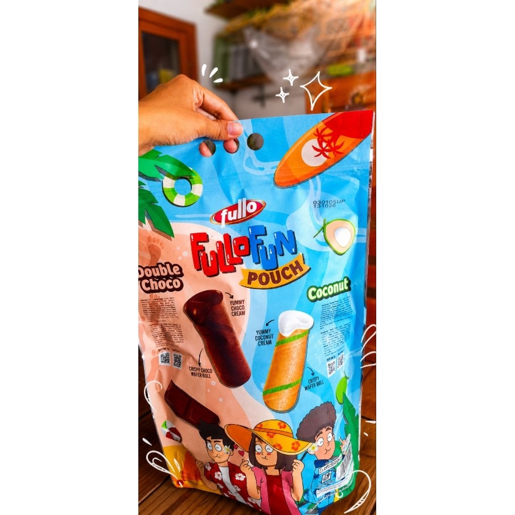 SNACK FULLO FUN POUCH isi 12 pcs