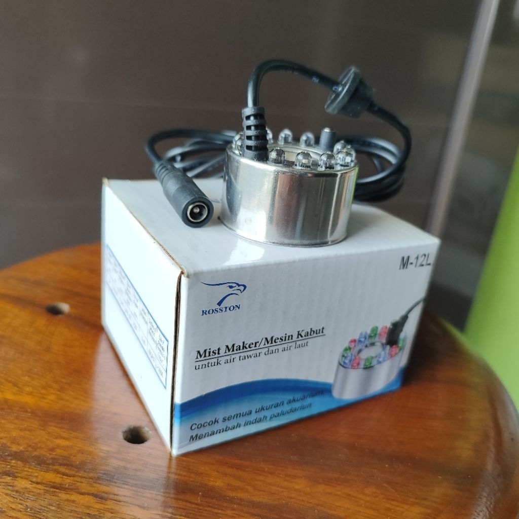 Mist Maker Mesin Kabut Aquarium Rosston