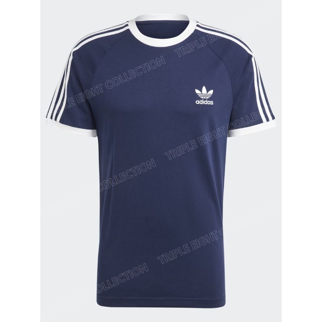 Adidas Adicolor Classics Trefoil T-shirt Navy Blue Men