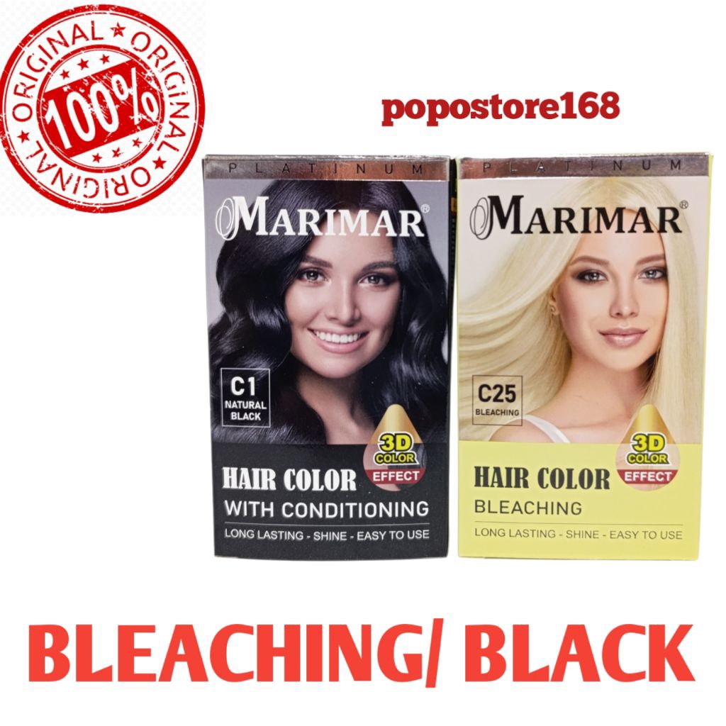 MARIMAR HAIR COLOR 30ML/ PEWARNA RAMBUT MARIMAR ORIGINAL/ MARIMAR BLEACHING/ BLEACHING RAMBUT MARIMA